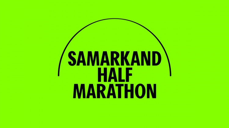 "Samarkand Half Marathon" промо лавҳаси