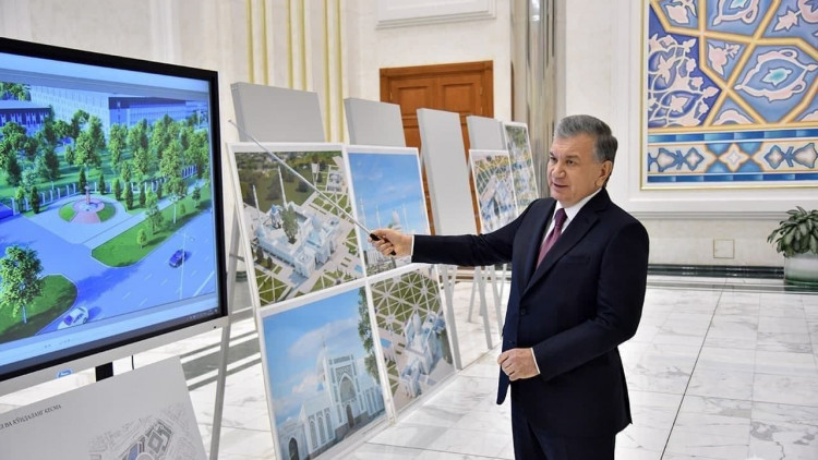 Prezident Shavkat Mirziyoyev 19 noyabr kuni qurilish sohasiga oid loyihalar taqdimoti bilan tanishdi.